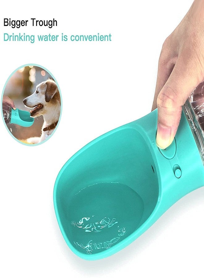 GBEX Dog Water Bottle, Leak Proof Portable Puppy Water Dispenser Drinking Feeder Pet Care Cup for Outdoor Walking, Hiking, Travel (350ml) - Image 3